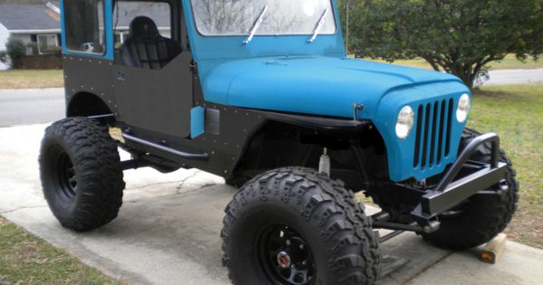 Postal Jeep_lifted 4x4, blue and door are CG. | See more about 4x4, Jeeps and Doors.