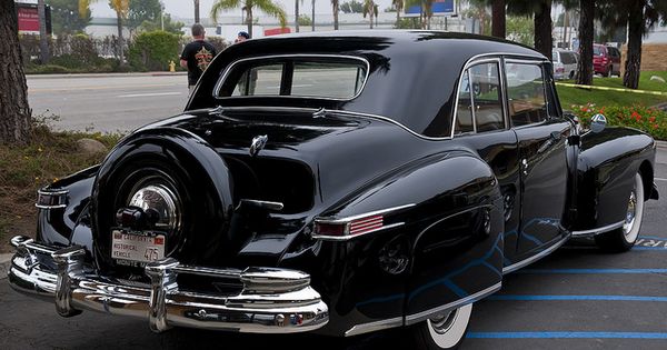 Lincoln - 1947 Lincoln Continental Coupe - black - rear