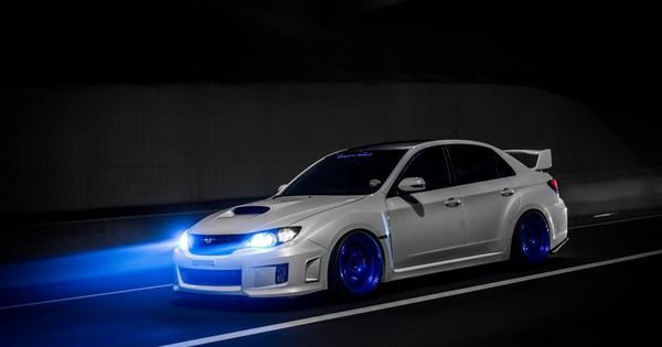 Really like the colour combo of this car ! | See more about Subaru, Jdm and Slammed.
