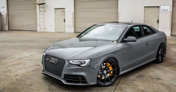 Nardo Gray Audi RS 5 by TAG Motorsports and HRE Wheels | See more about Nardo, Gray and Audi Rs5.