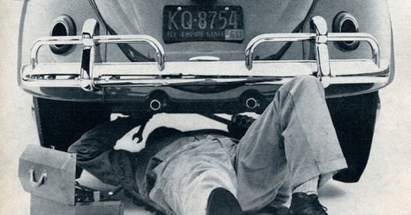 1961 Volkswagen Advertising Car and Driver October 1961