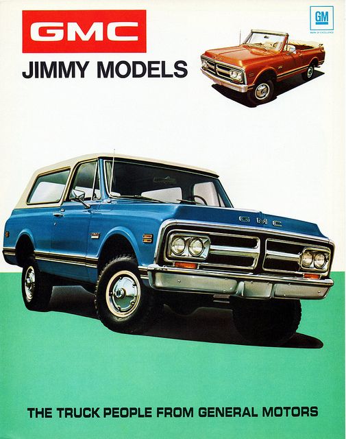 GMC auto - 1972 GMC Jimmy Models
