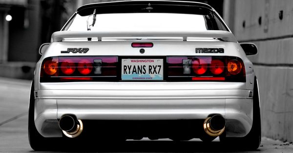 Mazda RX7 FC addition - replace tips and tail lights like this. | See more about Mazda, Jdm and Tips.