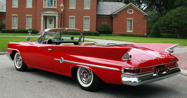 Nice fins!  1950s class as only Chrysler could provide. | See more about Chrysler 300, 1960s and 1950s.