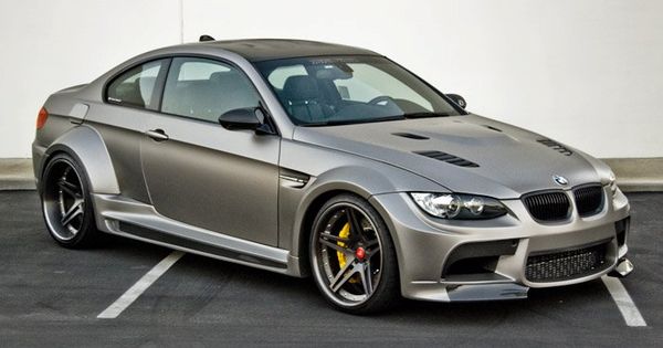 #Bmw #E92 #M3 with Vorsteiner widebody kit. | See more about Bmw M3.