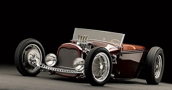 1929 Ford roadster pickup. This root beer colored beauty is perfectly trimmed in leather and has an amazing period specific toolbox plus the gauges are spectacular | See more about Ford, Gauges and Roots.