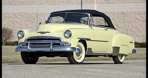 1951 Chevrolet Styleline Deluxe Convertible | See more about Chevrolet.