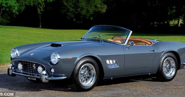 A stunning 1963 Ferrari is up for sale for A?5m. The Ferrari 250 GT SWB California Spyder, is one of the finest collaborations in engineering history. | See more about Ferrari, California and Engineering.