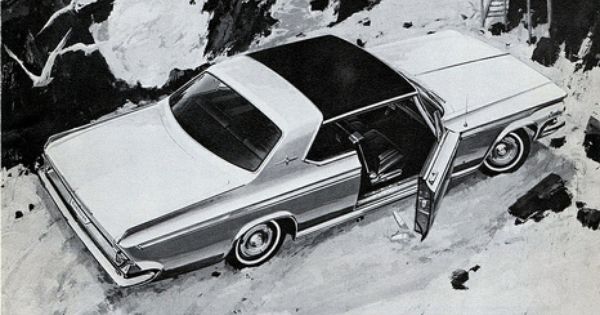 Chrysler auto - 1964 Chrysler Silver 300