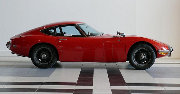 Toyota - Toyota 2000 GT red r 1968
