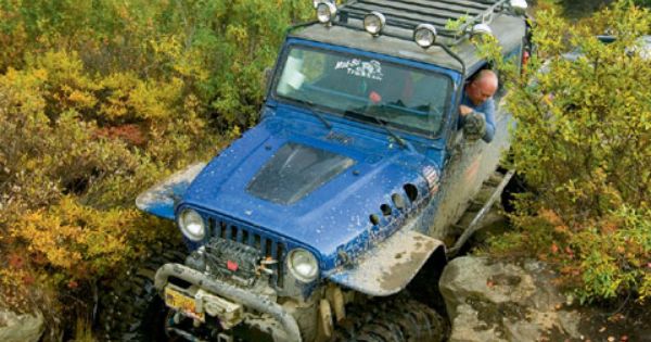 Alaska Four Wheeling Custom Jeep Mud Photo 7 | See more about Custom Jeep, Jeeps and Mud.