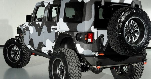 A Jeep Wrangler like you have never seen before! | See more about Jeeps, Jeep Wranglers and Camo.