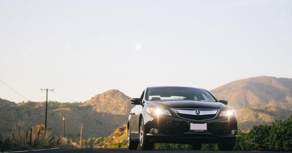 En route to Yosemite National Park, Djae Outlaw kept the car on and lights running to capture the 2014 #ILX in peak style. #ILXroadtrip | See more about Running, Cars and Lights.