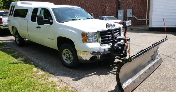 Baierl Chevrolet - White 2009 GMC Sierra 2500HD Work Truck | See more about Chevrolet and Trucks.