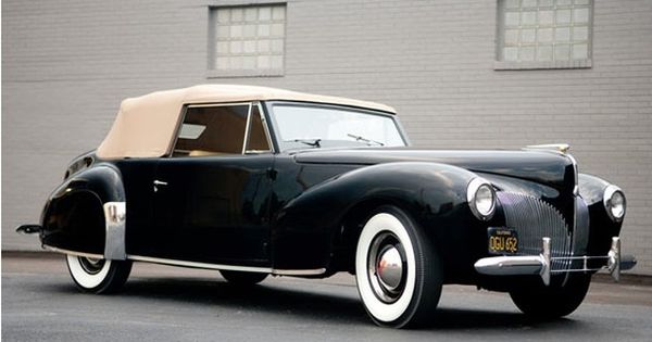 1940 Lincoln Zephyr Continental Cabriolet. | See more about Lincoln, Lincoln Continental and Html.