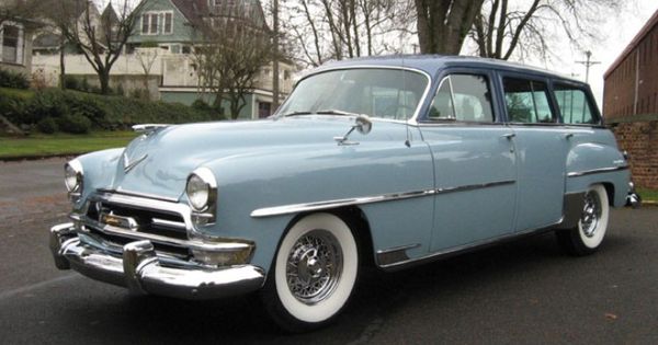 Wagon Wednesday (1954 Chrysler Town and Country) | See more about Town And Country.