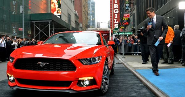 2015 Ford Mustang unveiled exclusively in New York City | Car Fanatics Blog Beta | See more about 2015 Ford Mustang, New York City and Ford.