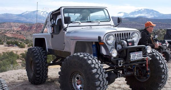 jeep scrambler - 1 ton axles, coil overs and links, small block motor and really cool body work | See more about Jeeps, Link and Nice Body.