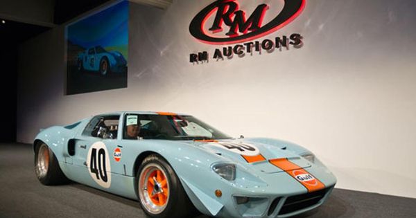 1968-Ford-GT40-Gulf-Mirage-Lightweight-Racing-Car.jpg (900A?540) | See more about Ford and Cars.