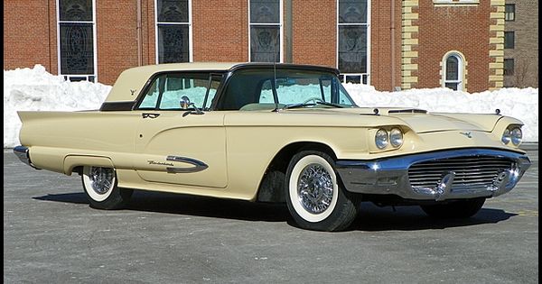 1959 #Ford #Thunderbird - Just look at that #Grille! #Chrome #Classic #American #Luxury #Design #Beauty | See more about Ford.