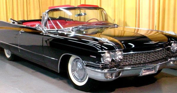 1960 Cadillac. Smaller tail fins, still the coolest land yacht. | See more about Cars, El Dorado and Classic cars.