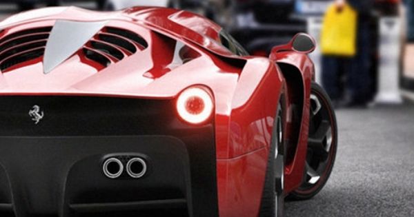 Ferrari automobile - fine photo