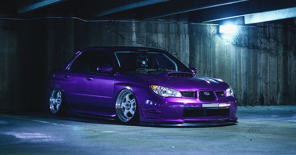 Subaru auto - Purple haze