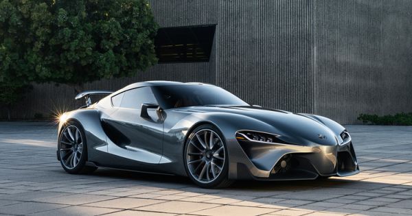 Toyota has unveiled a new version of its FT-1 concept, this time with a more refined and better appointed interior, and a stunning new paint job. The FT-1 Graph | See more about Toyota and Pictures.