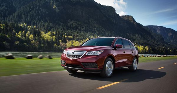 2014 Acura MDX with Technology Package in Dark Cherry Pearl | See more about Technology.