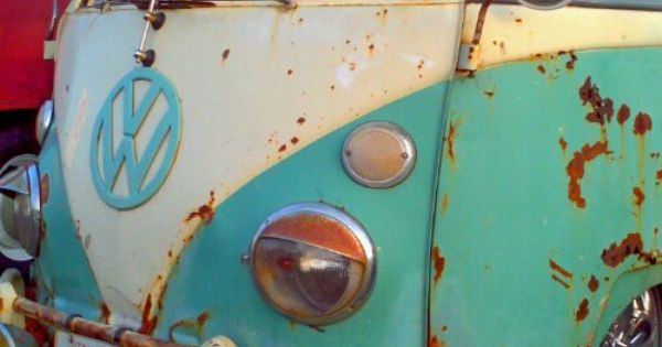 Classic...So cool!  We have 3 old busses and a few bugs awaiting restoration...some day! | See more about Buses, Vw Bus and Vw Vans.
