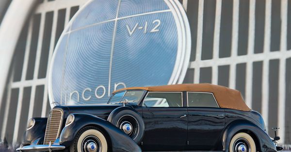 This 1937 Lincoln Model K Convertible Sedan by LeBaron Body Style 363A | See more about Lincoln, Models and Style.