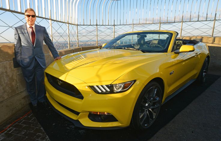2015 Mustang assembled on the Empire State Building