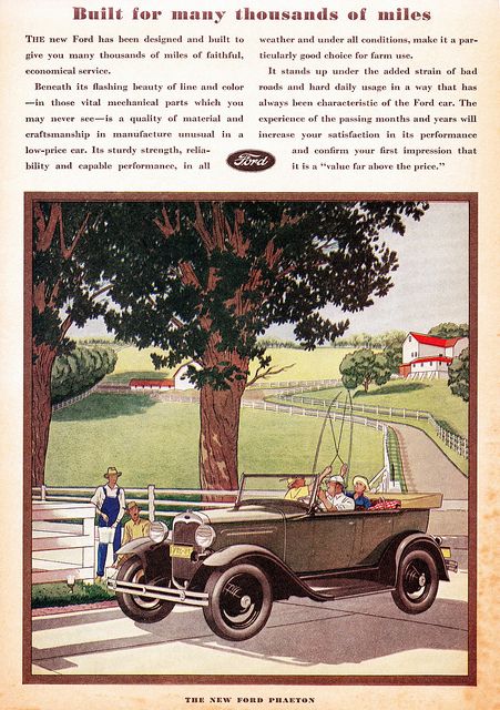 Ford auto - 1930 Ford (Model A) Phaeton