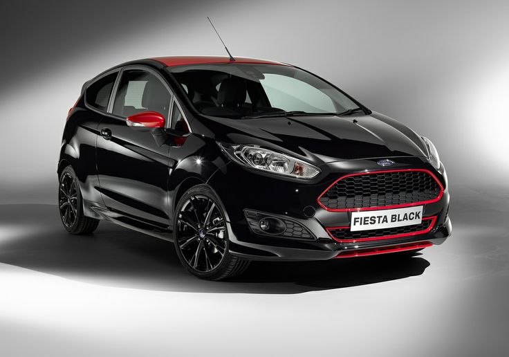 Ford auto - Ford Fiesta Zetec S Red and Black Edition
