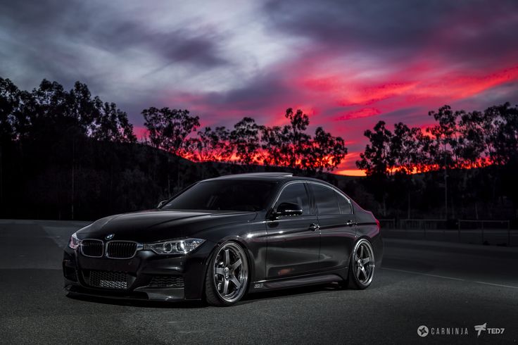 BMW - Crazy sky!