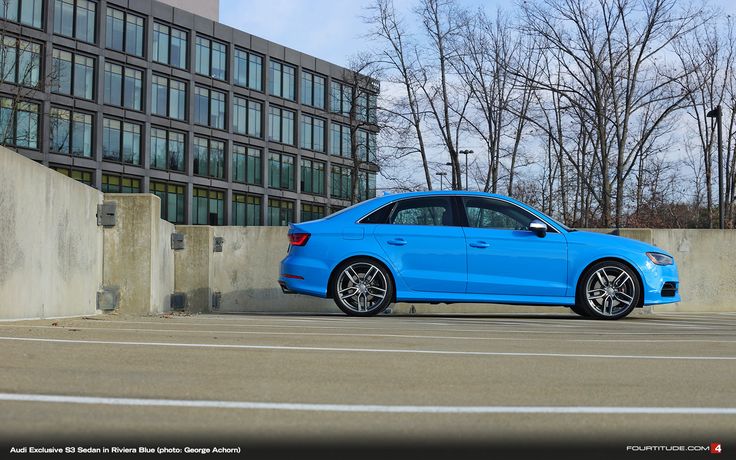 Audi Exclusive S3 Sedan in Riviera Blue Mica | See more about News.
