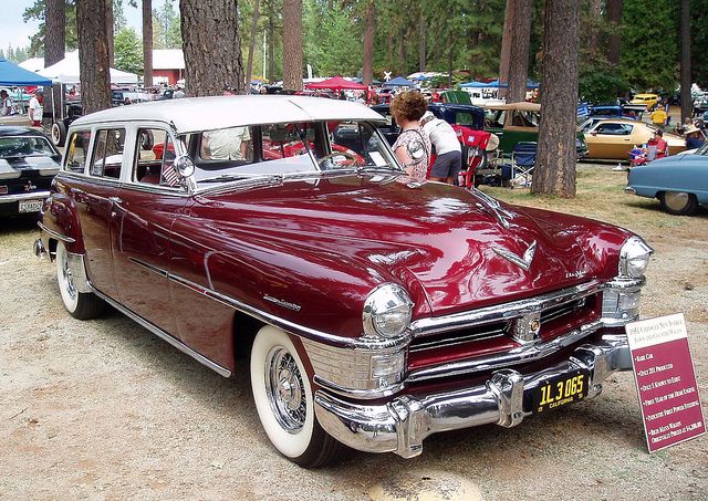 Chrysler auto - 1951 Chrysler Town and Country Wagon