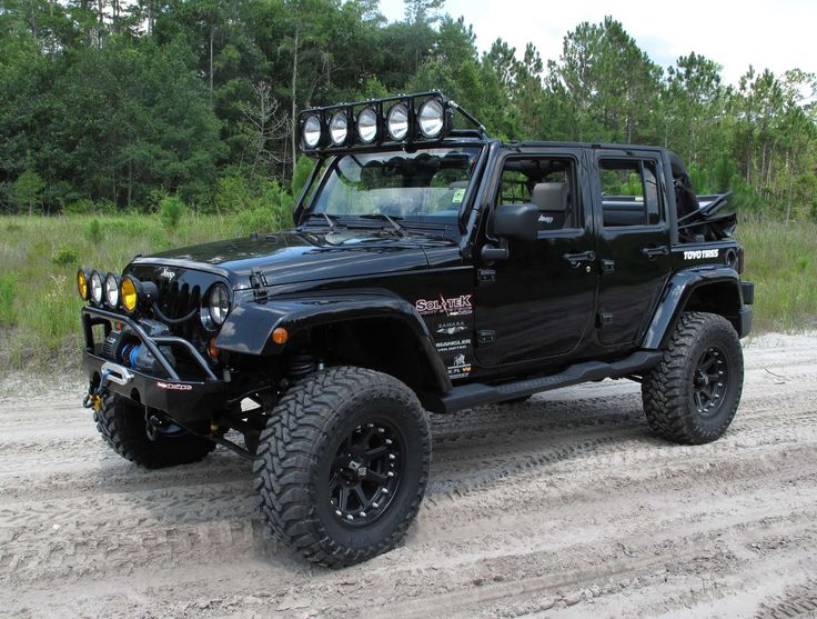 Check out this big rough and tough Jeep Wrangler. Thanks Josh for showing me this! | See more about Jeeps, Jeep Wranglers and Thanks.