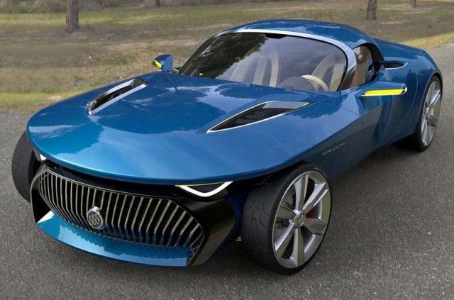 The Buick Wildcat concept, a rather futuristic design, influenced from the 1954 Buick Wildcat II concept and the BMW z4. The Buick Wildcat by Boston-based desig | See more about Buick and Cars.