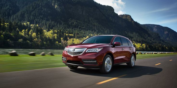 2014 Acura MDX with Technology Package in Dark Cherry Pearl | See more about Technology.
