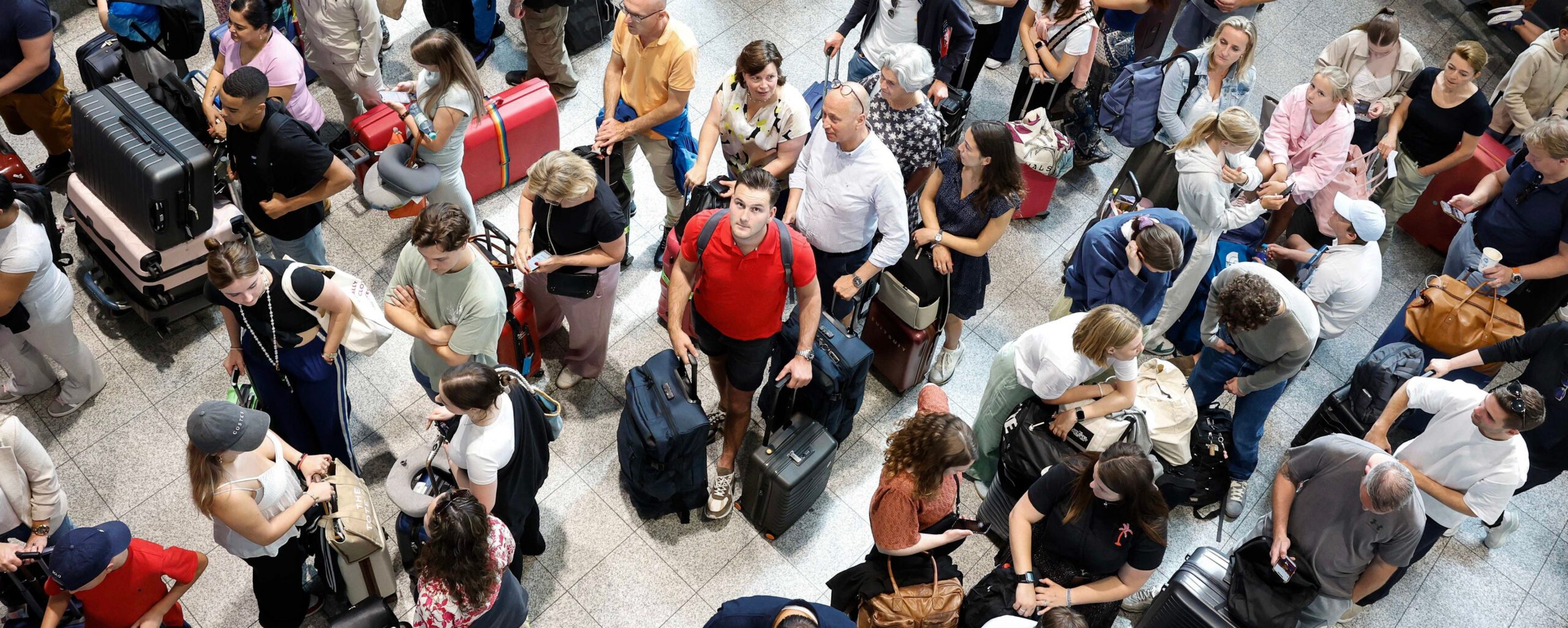 A computer outage in systems running Microsoft Windows linked with a faulty Crowdstrike cybersecurity software update caused chaos in airports worldwide